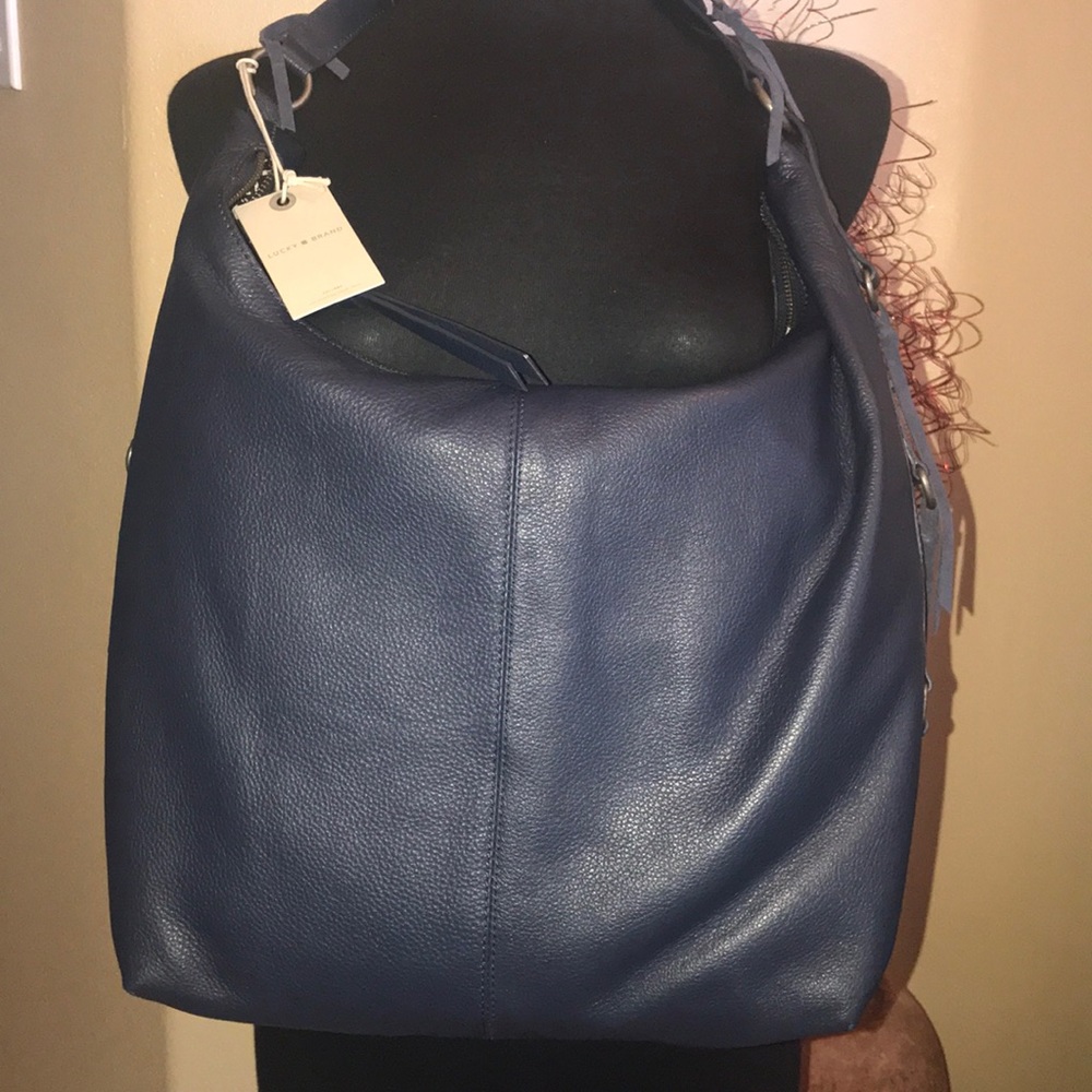 πSALEπ Lucky Brand Hobo Leather Purse - Picture 6 of 8
